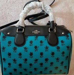 NWT Coach Bandlands Mini Bennett Satchel